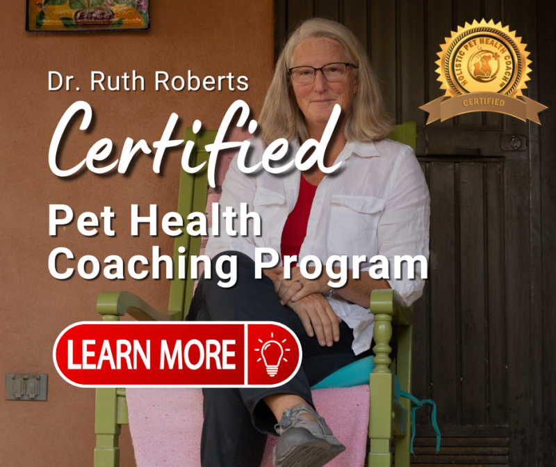 certified Pet Health Coaching Program By Dr. Ruth Roberts