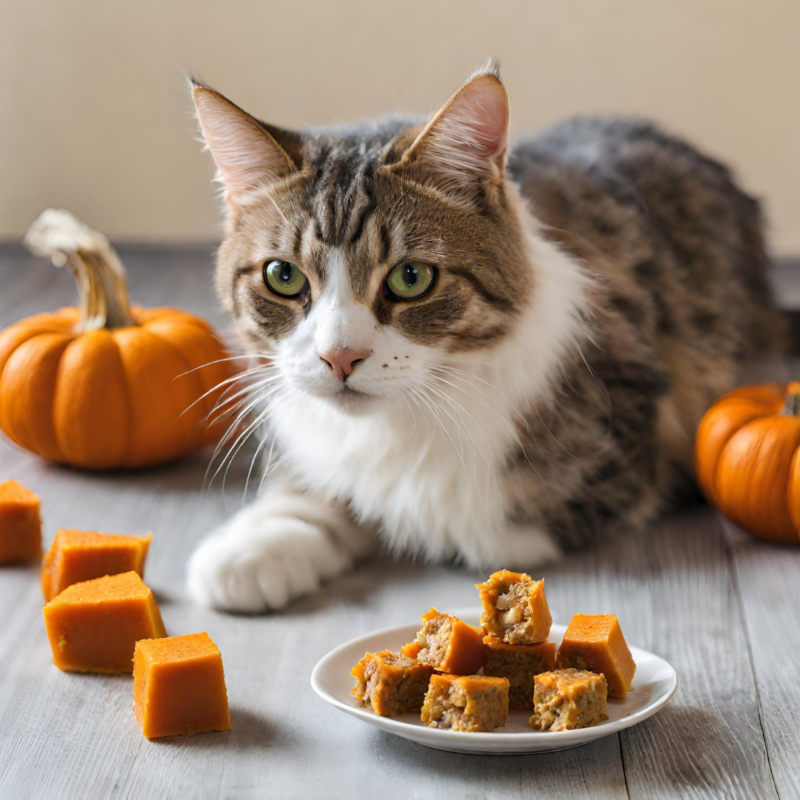 pumpkin tuna bites recipe for cats