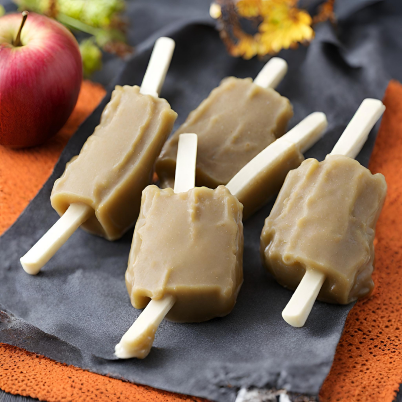 broth popsicle for dog halloween treats